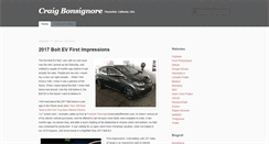 Desktop Screenshot of craig.bonsignore.com